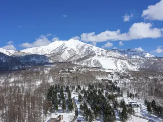 DroneSkiMountain